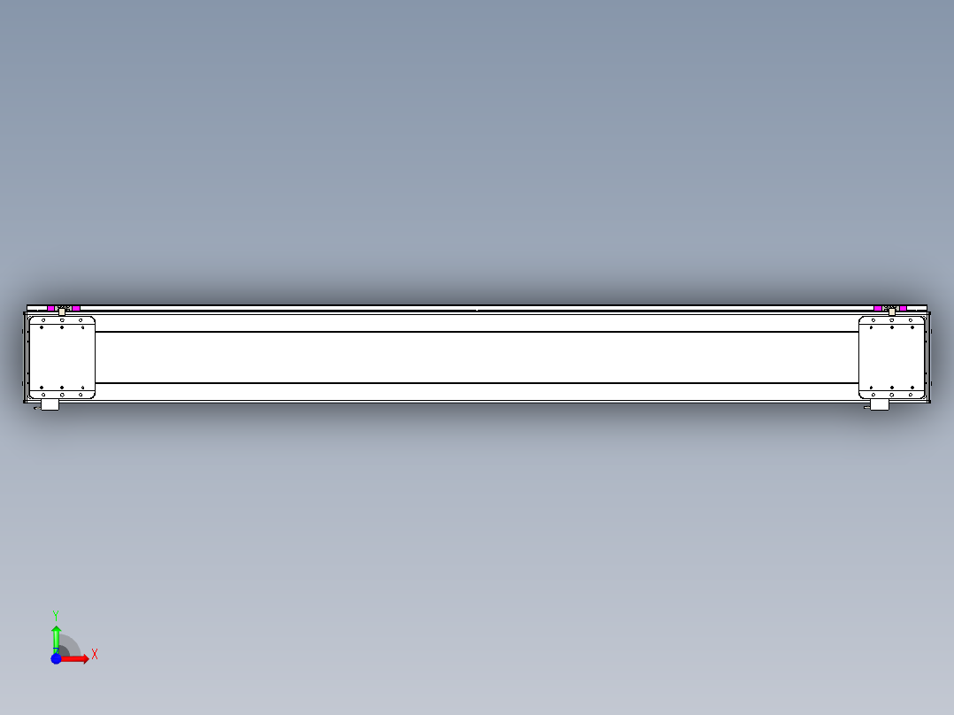 威洛博LC系列3d模型模组2LC22H1Y-S1800前视图