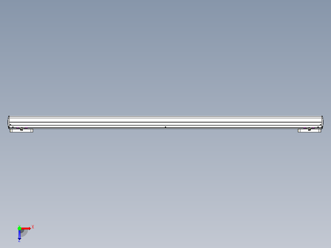 威洛博LC系列3d模型模组2LC22H1Y-S1800俯视图