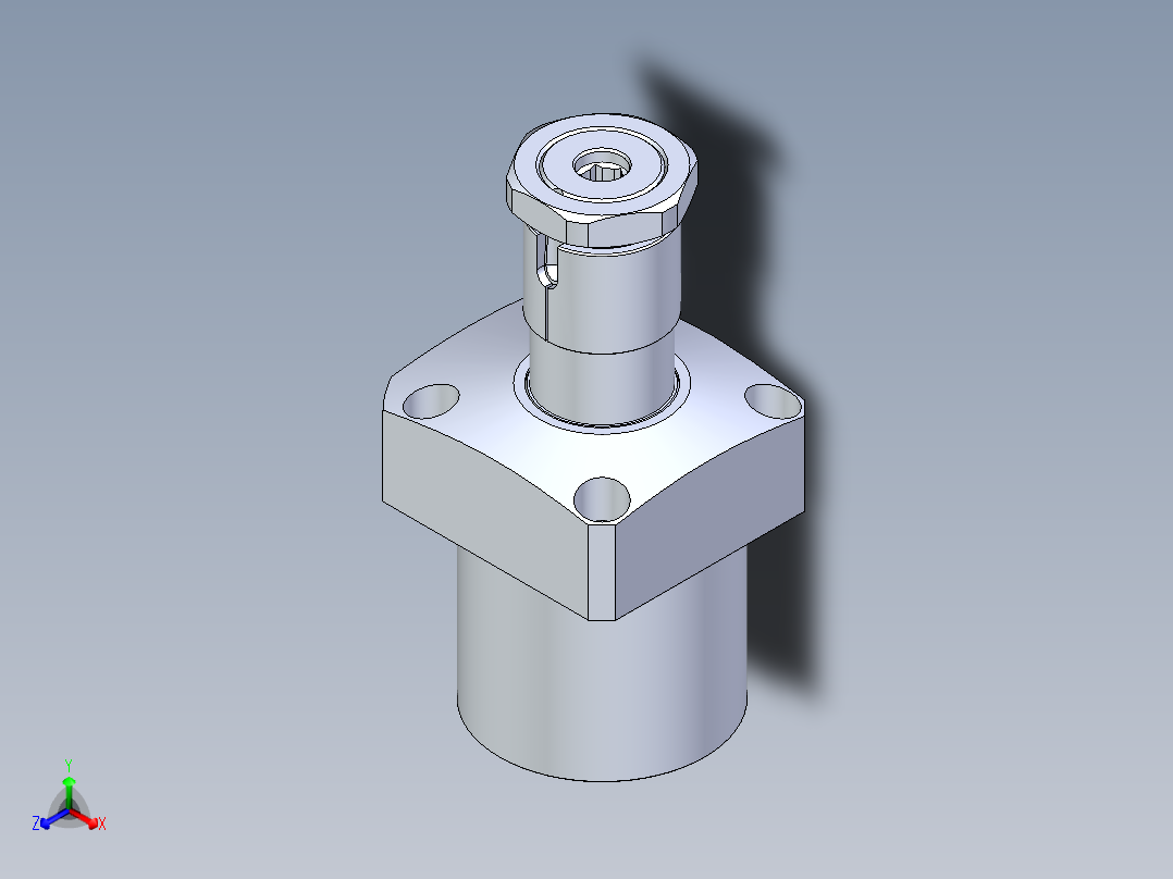 KOSMEKLHA0900-GRD多系列多零件图纸模型正等轴测图