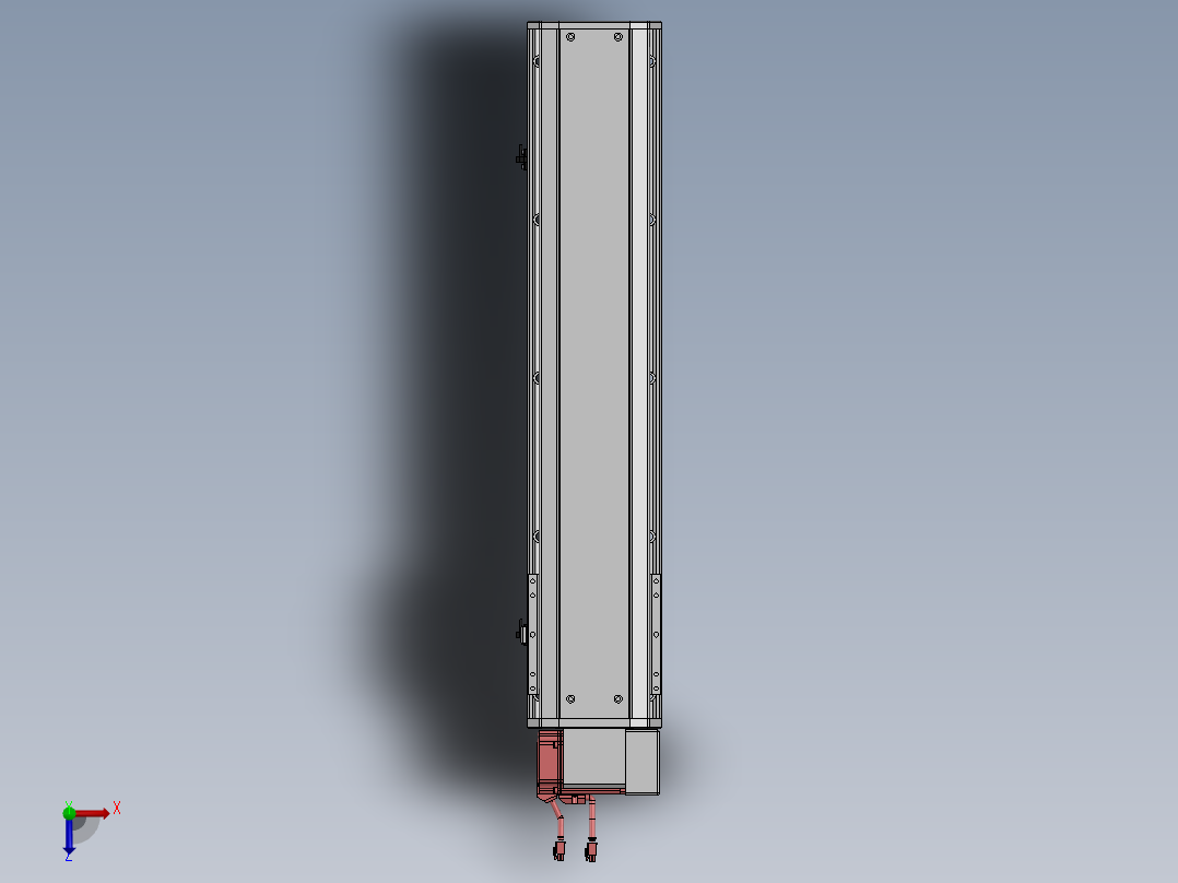 精密模组MT170-L125-600-RD-M75-C4俯视图