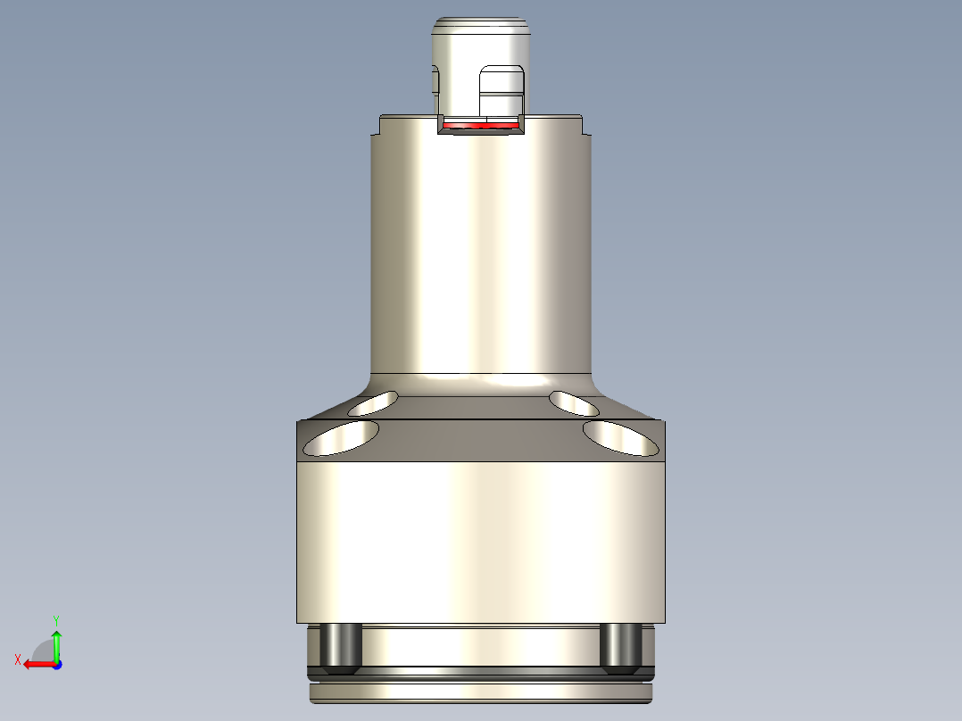 KOSMEKSFA2000-M1N-120-H60多系列多零件图纸模型多系列多零件图纸模型后视图