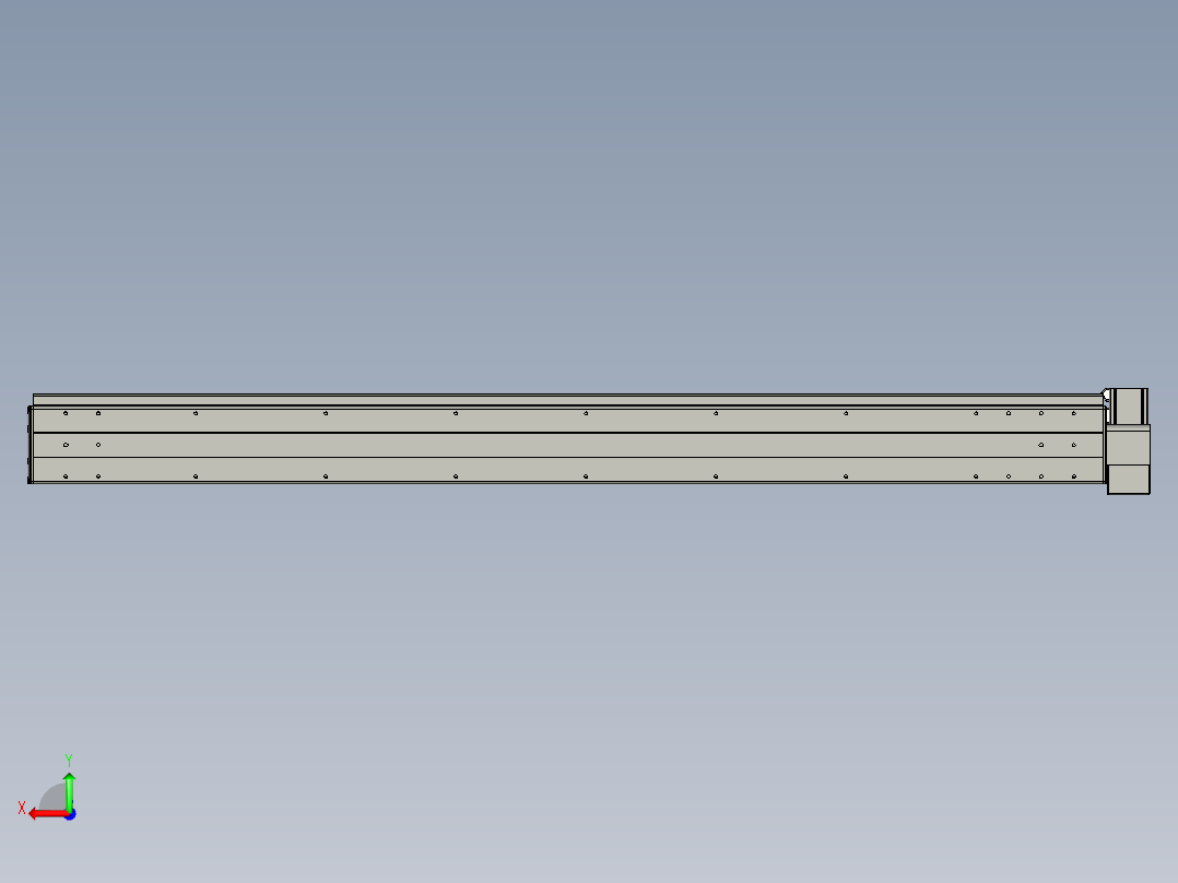 威洛博VBF12-S1400-BLU后视图