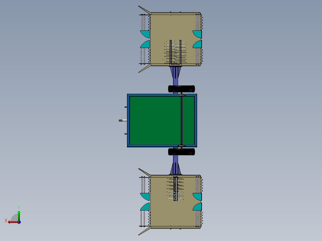 收割机带仿真视频sw18可编辑后视图