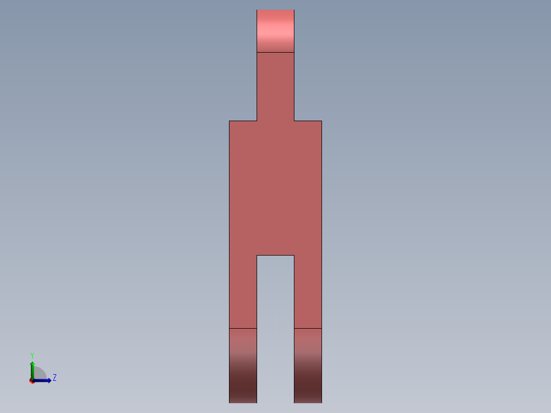 S6 联动板左视图