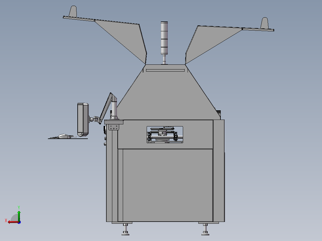 自动装配机stp 3后视图