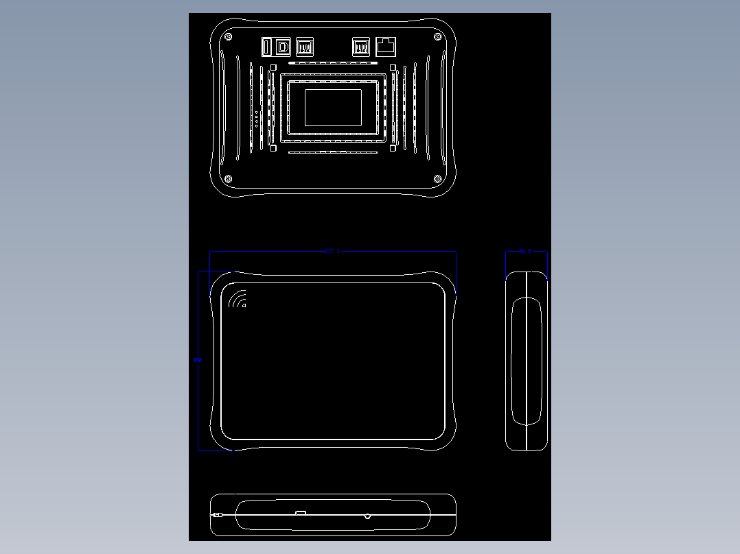 人机界面MTG765-HT外观图-210513