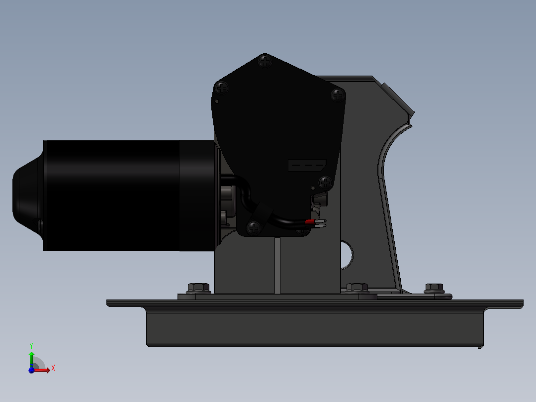 面食机（压面机）前视图