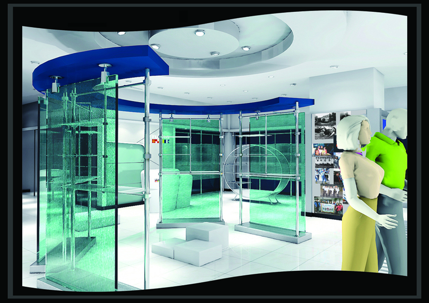 ([北京]某大型商场专卖店装修图)