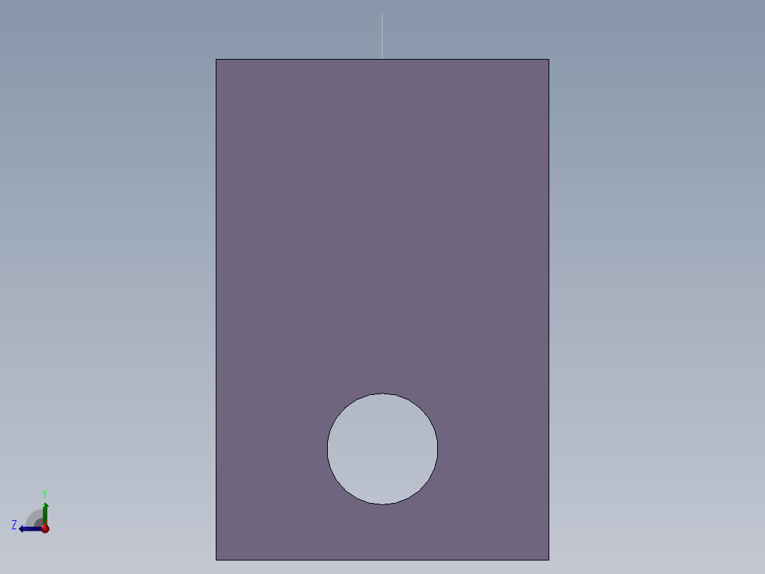 S23 气缸座右视图