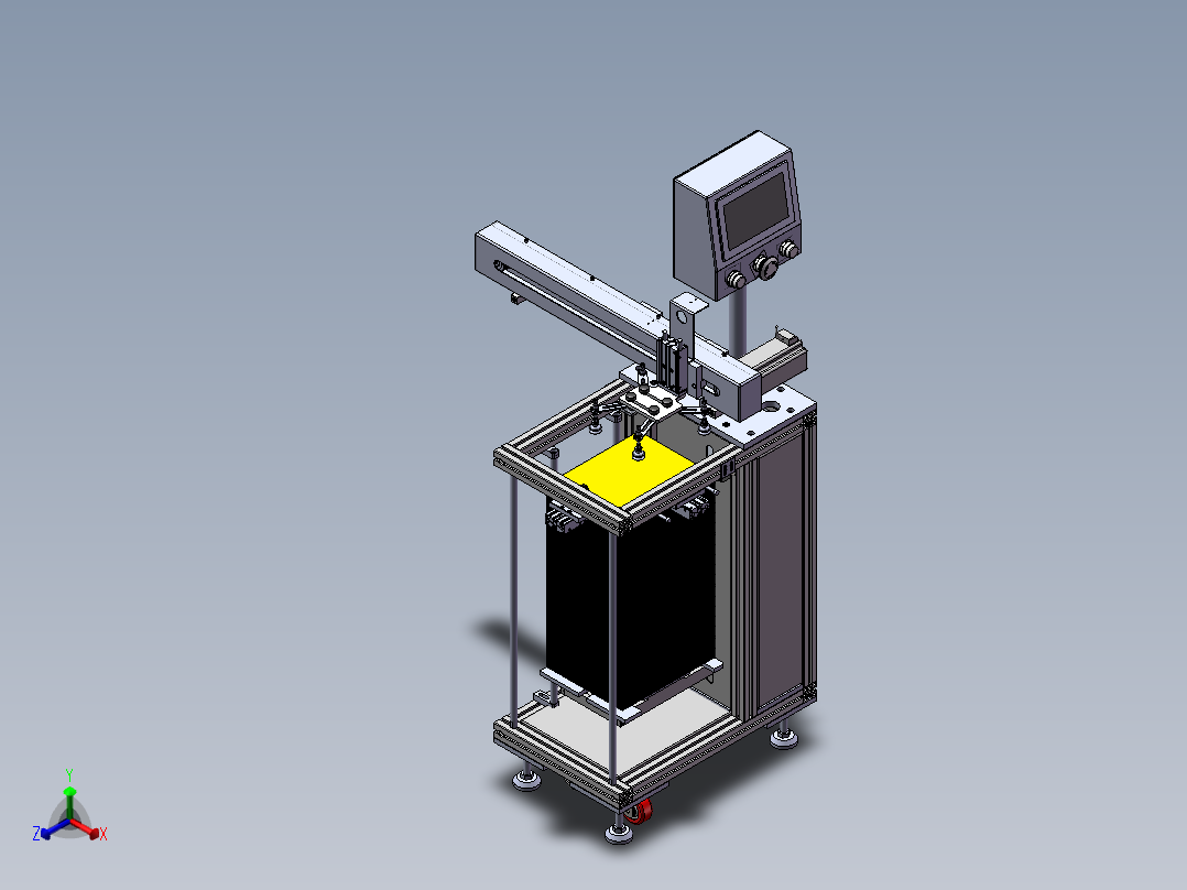 自动上料机正等轴测图