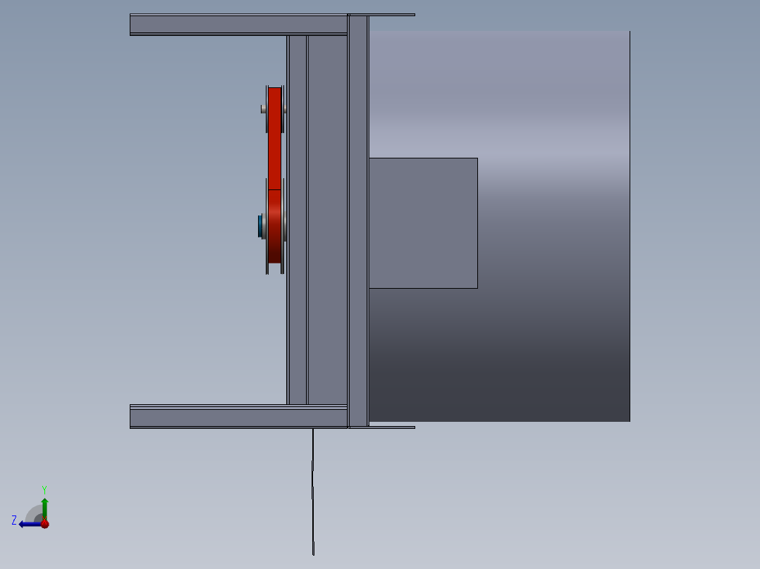 坚果剥壳机-2-1-SW右视图
