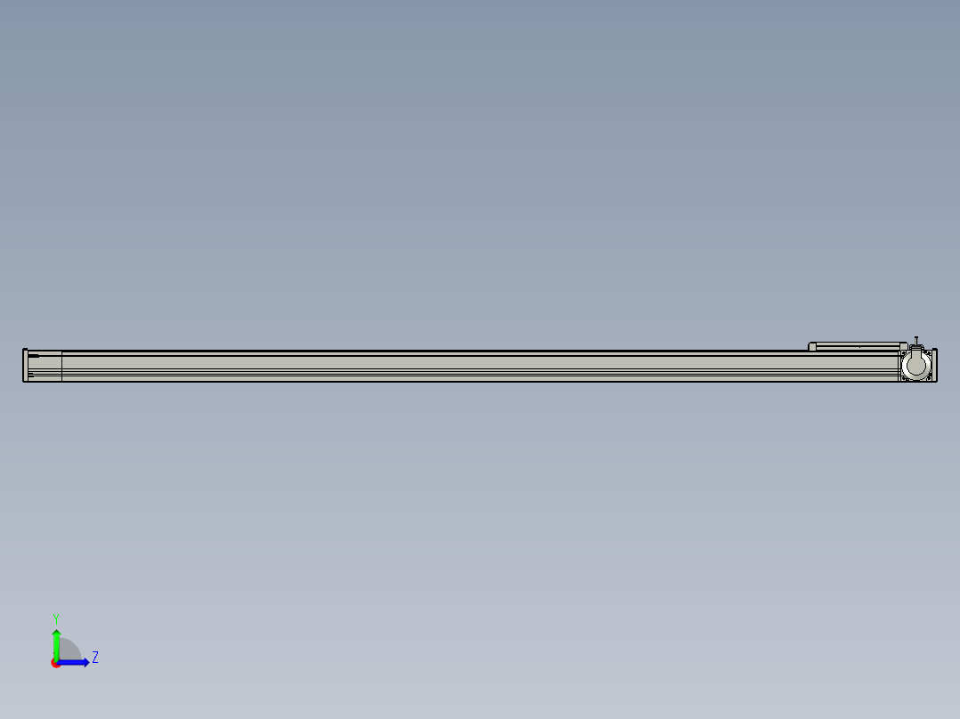 欧规系列-LB8-L150-S1900-BR-ZP75-C3左视图