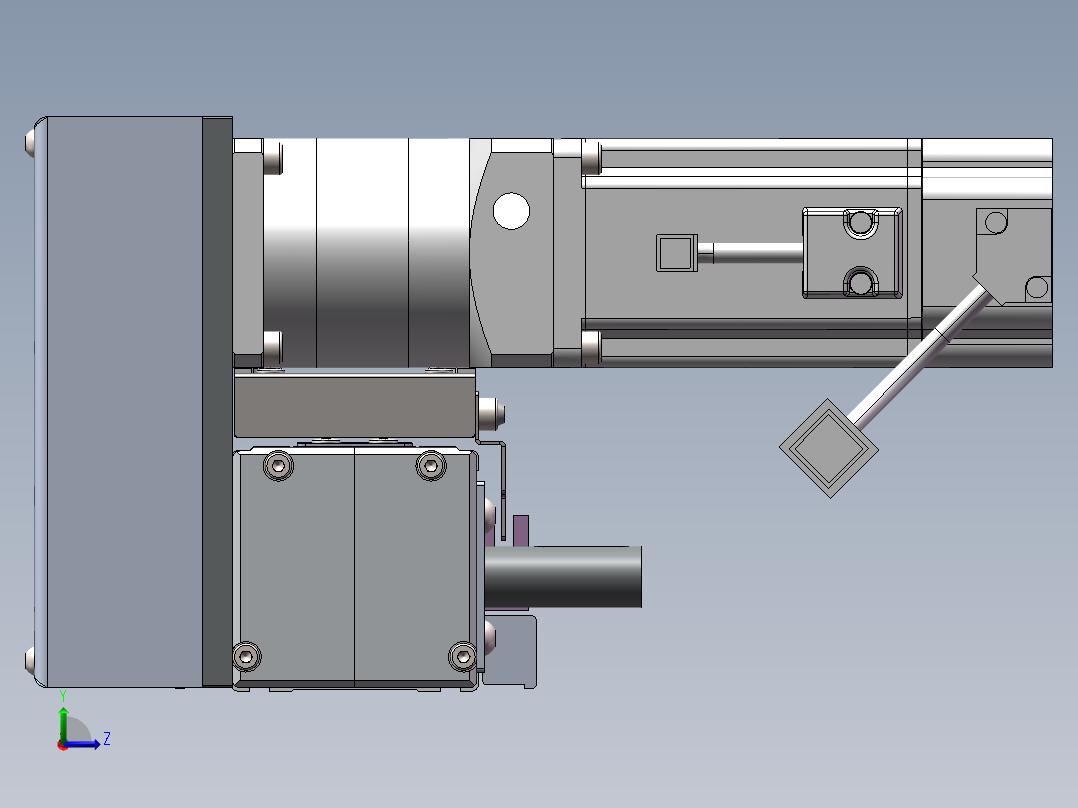 欧规同步带GTB65-LUT-400W左视图