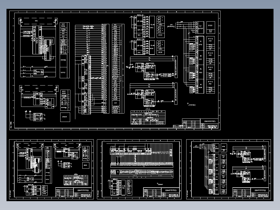 220kV线路控制信号回路(二)(B066-500-1703)