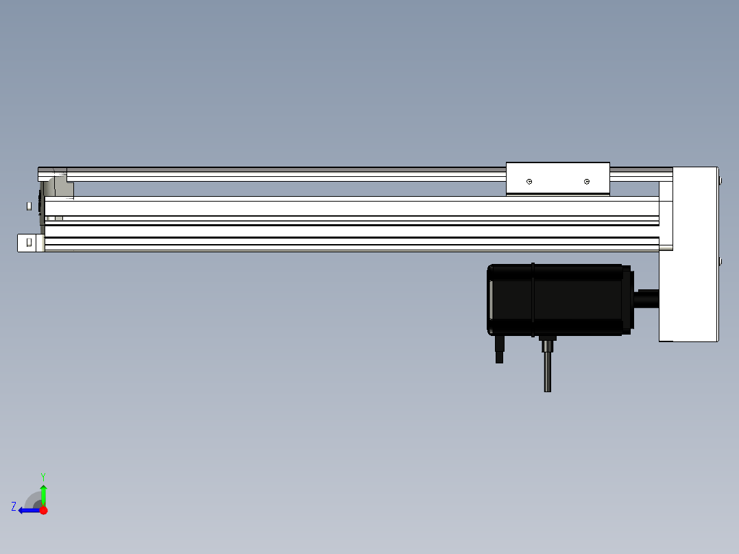 Toyo东佑达直线模组-ETH13-400-BM-400W右视图