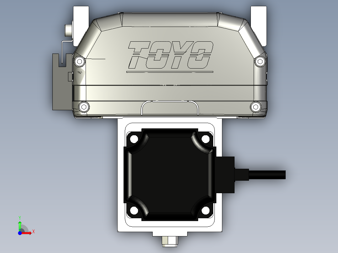 Toyo东佑达直线模组-ETH14-300-BM-400W+煞車前视图