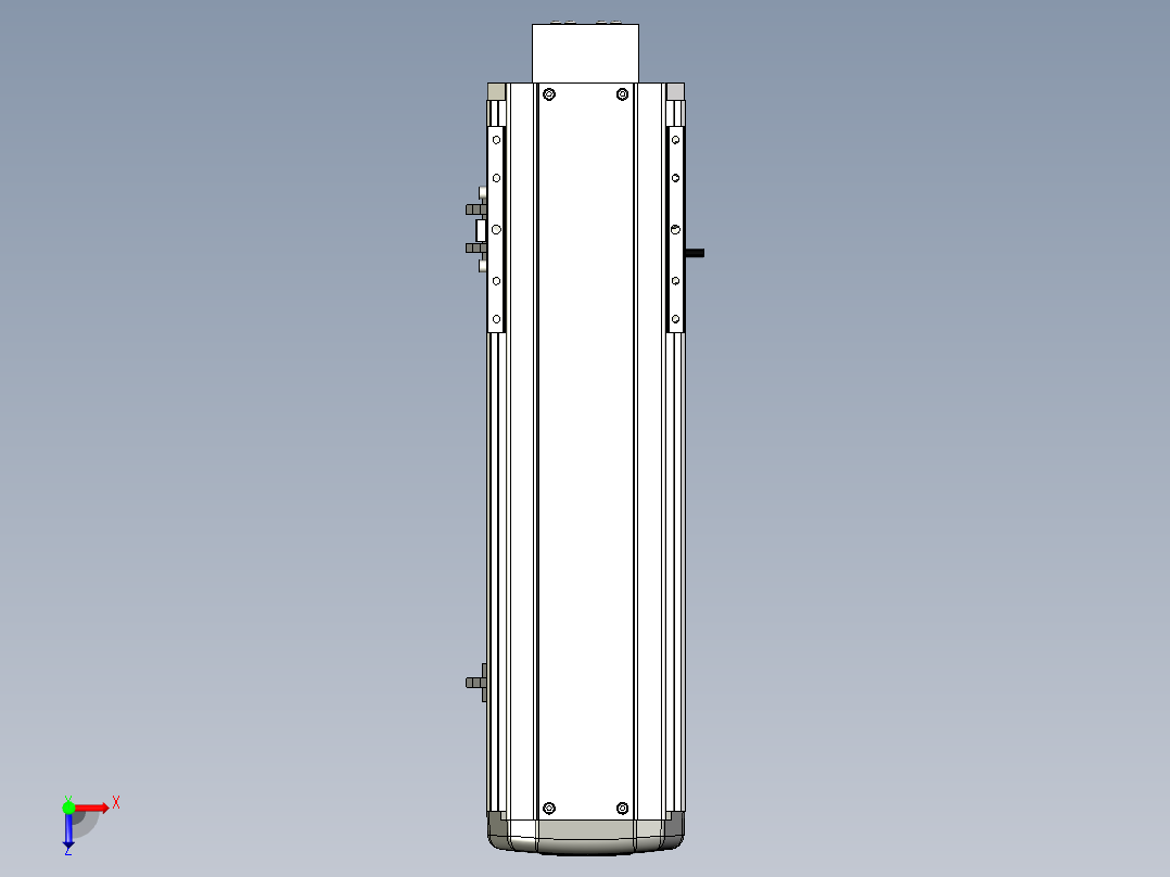 Toyo东佑达直线模组-ETH14-300-BM-400W+煞車俯视图