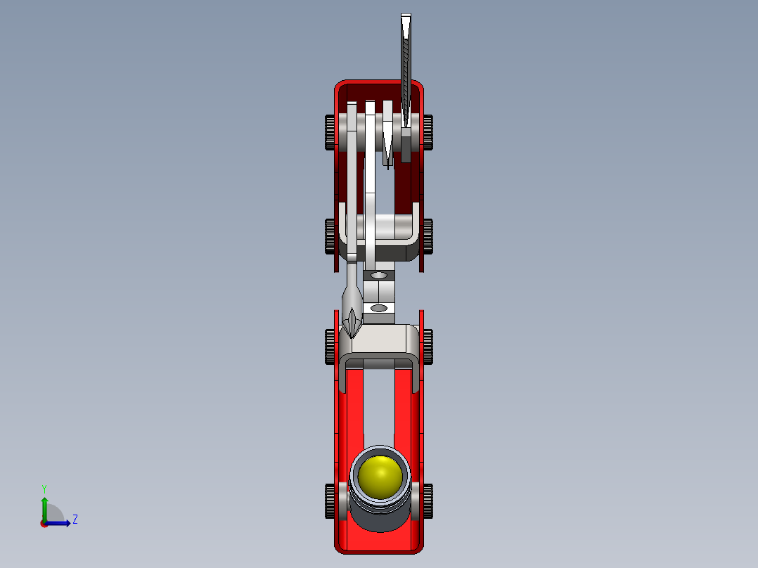 钳子 (38)左视图