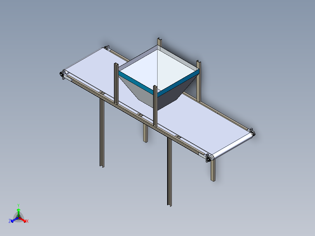 全自动粉煤灰砖制作装置正等轴测图
