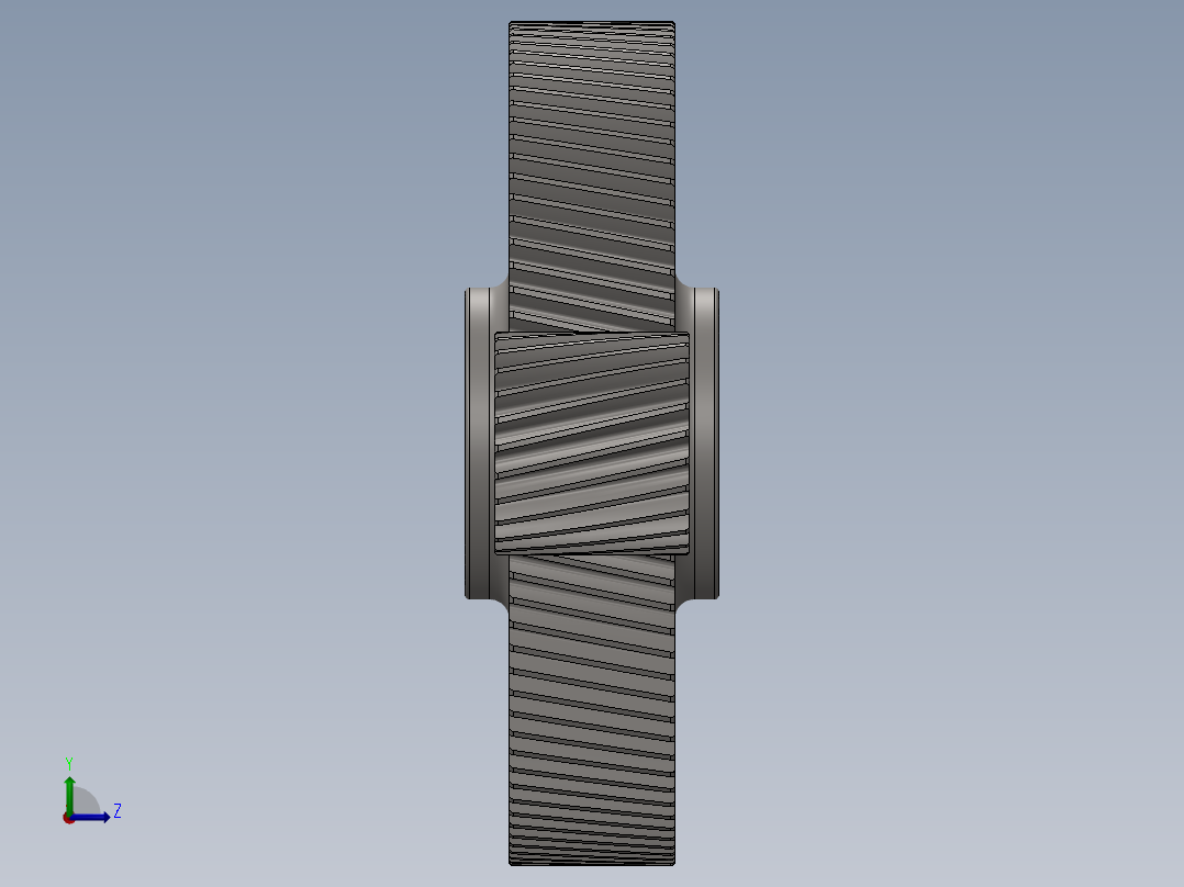 齿轮啮合 (65)左视图