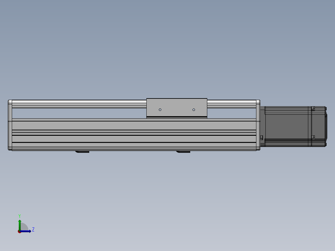 精密模组MY130-T10-150L-BC-P20B-C4-C左视图