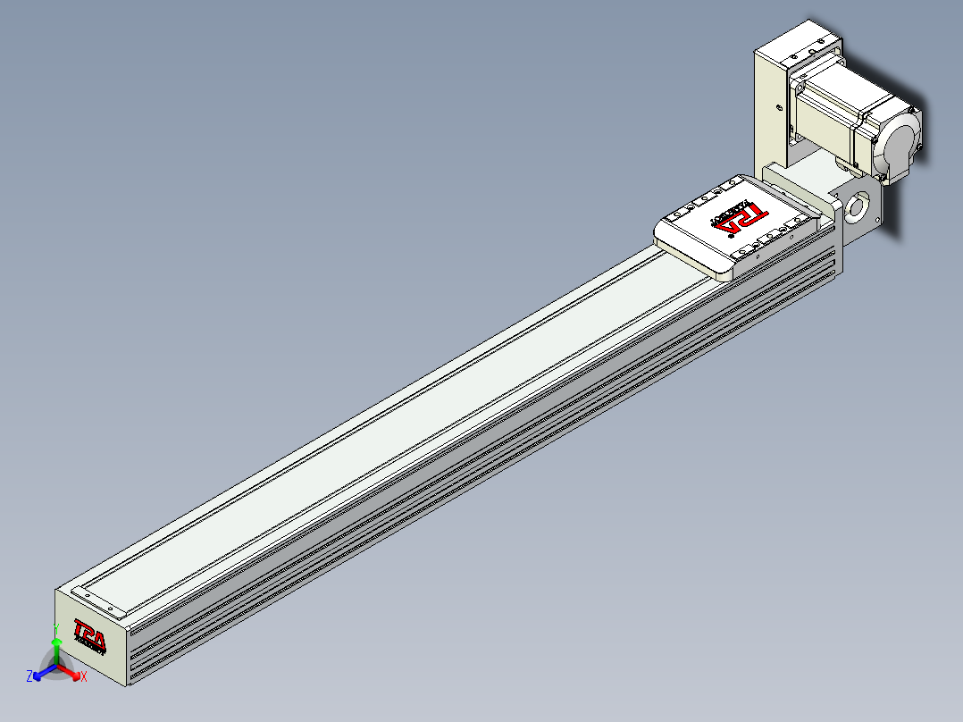 同步带全封闭直线模组TPA-HCB-85D-90-L650-RU-Y-P20-N3