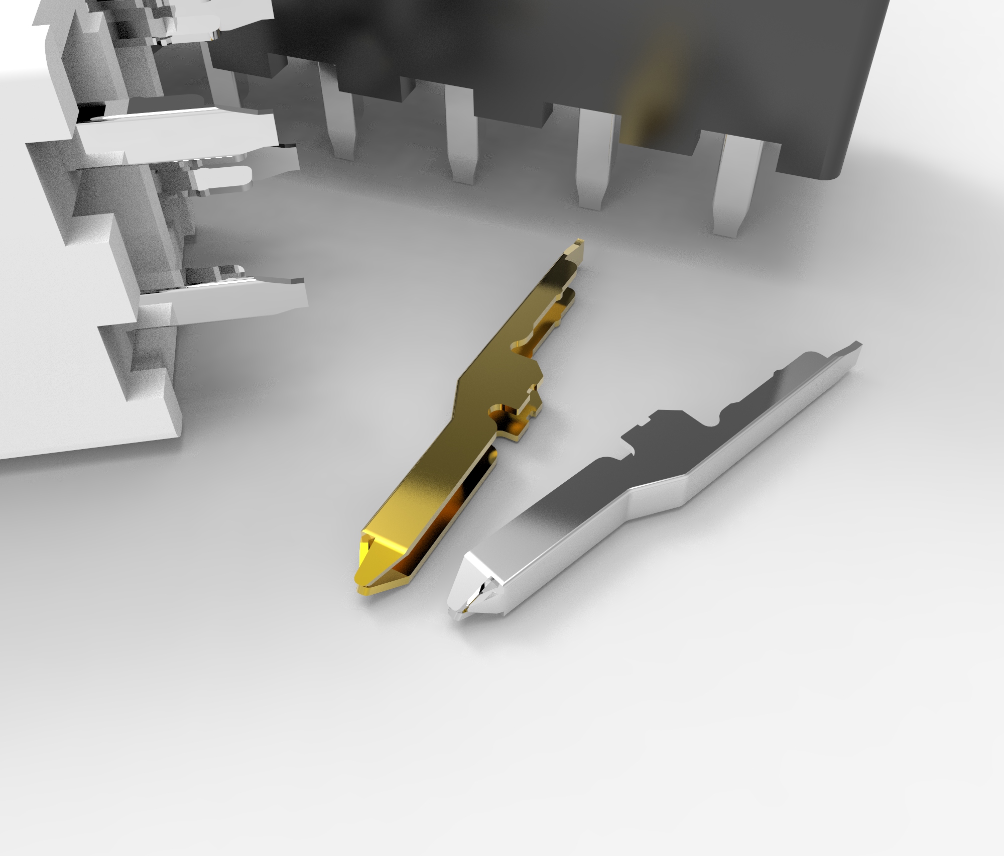 计算机主板电源输入连接器4P 8P 24P垂直连接器