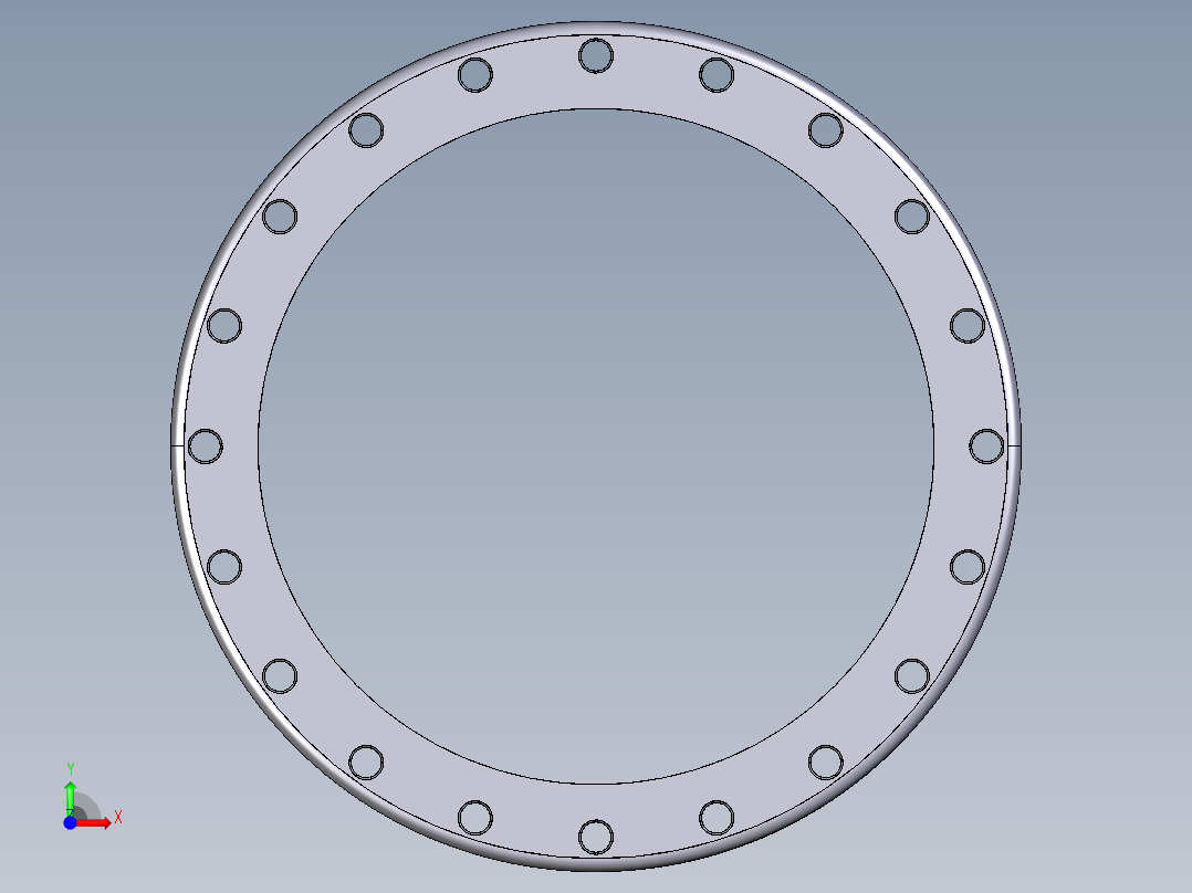 30ODV 门为存根，泄衬环，QLV ENISO DIN钻井：伪10 16到10条DN150的伪前视图