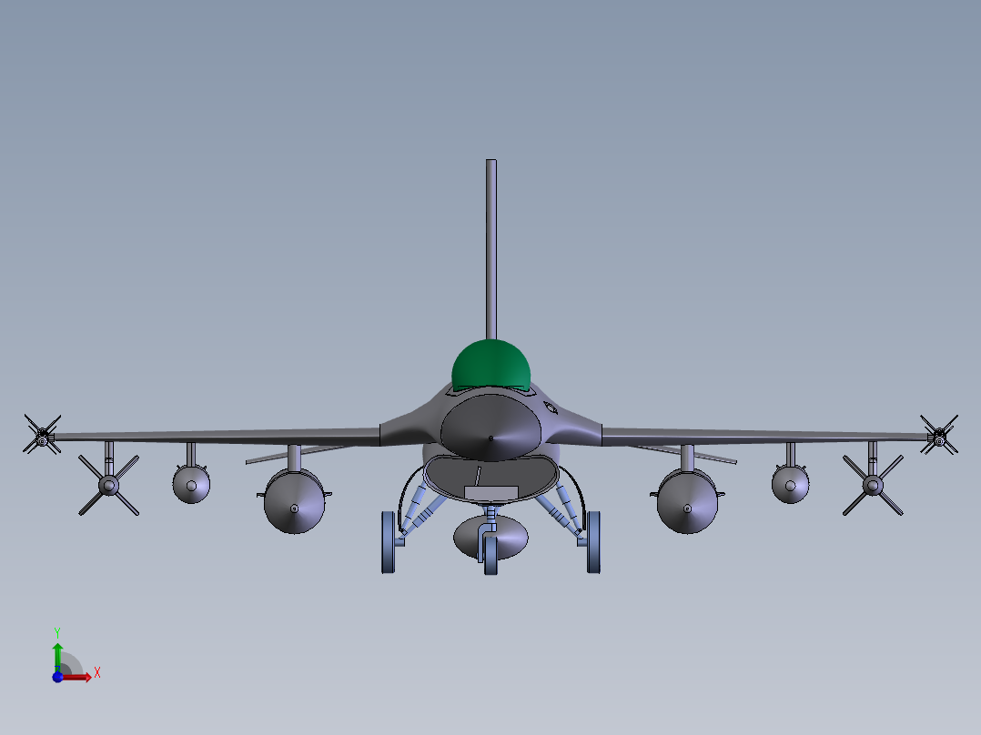 飞机1 (11)前视图