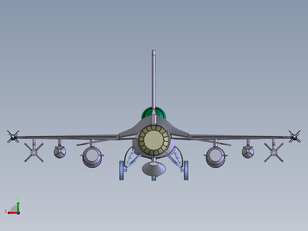 飞机1 (11)后视图