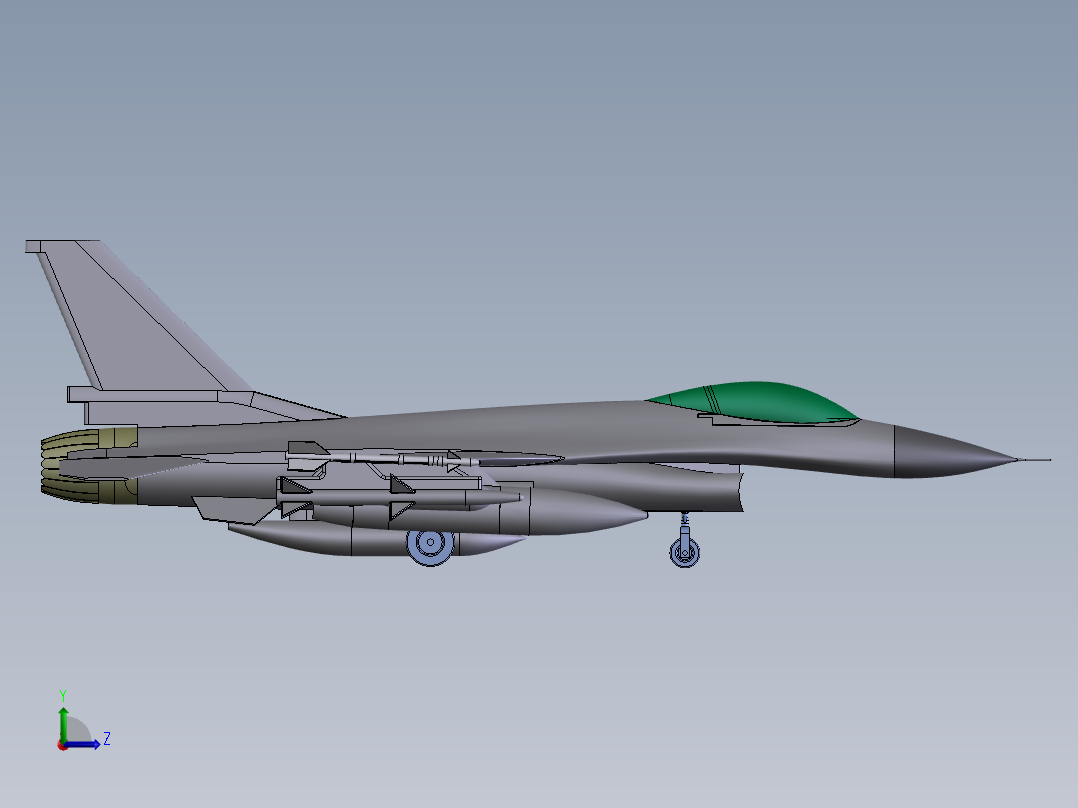 飞机1 (11)左视图