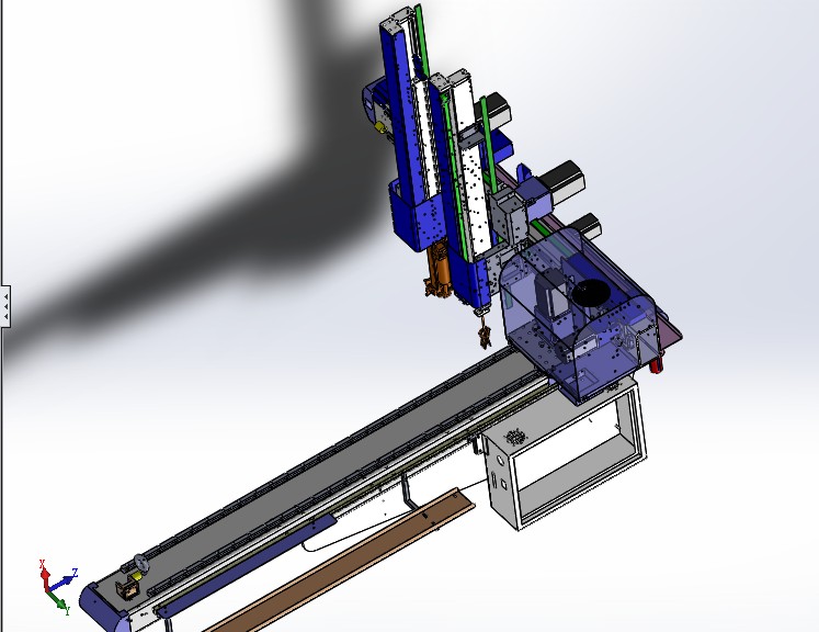 五轴注塑机械手3D图纸 K367 非标自动化设备3D图纸3D模型