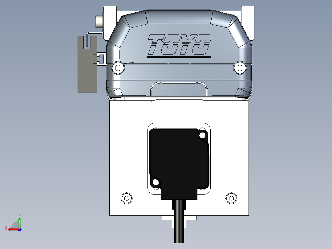 Toyo东佑达直线模组-ETH10-400-BM-100W+ 煞車后视图