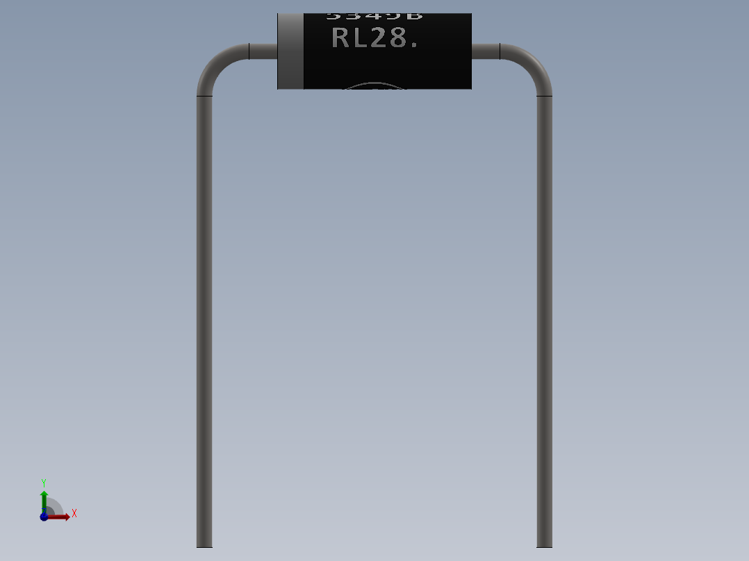 电容器 二极管 电阻器-Zener Diode 1N5349B前视图
