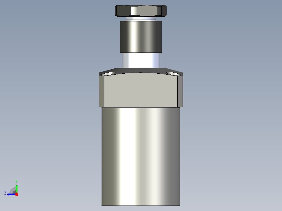 KOSMEKLHS0750-GL-Y45多系列多零件图纸模型右视图