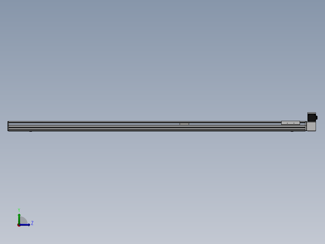精密模组MT140-L110-2000-RU-M40-C4左视图