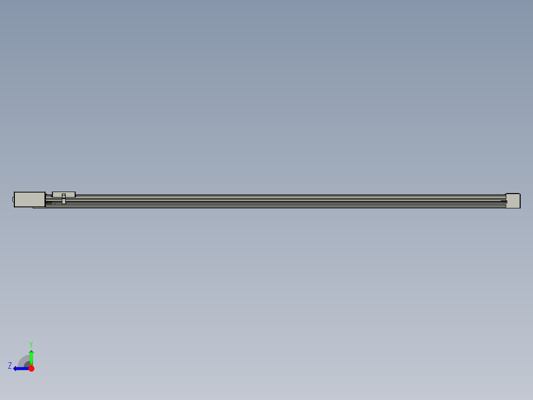 威洛博直线电机模组EB4-L40-S1650-BL-57-MS3右视图