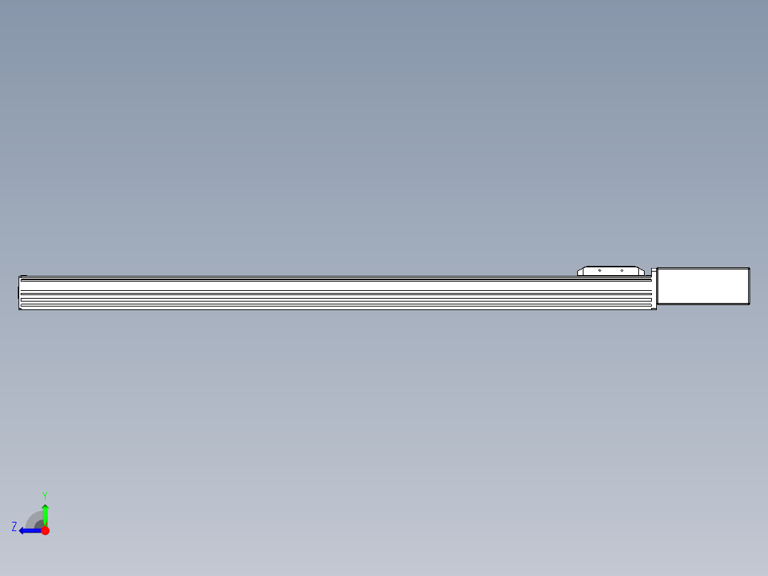同步带全封闭直线模组TPA-HCB-85D-90-L950-ML-C-P20-N3右视图