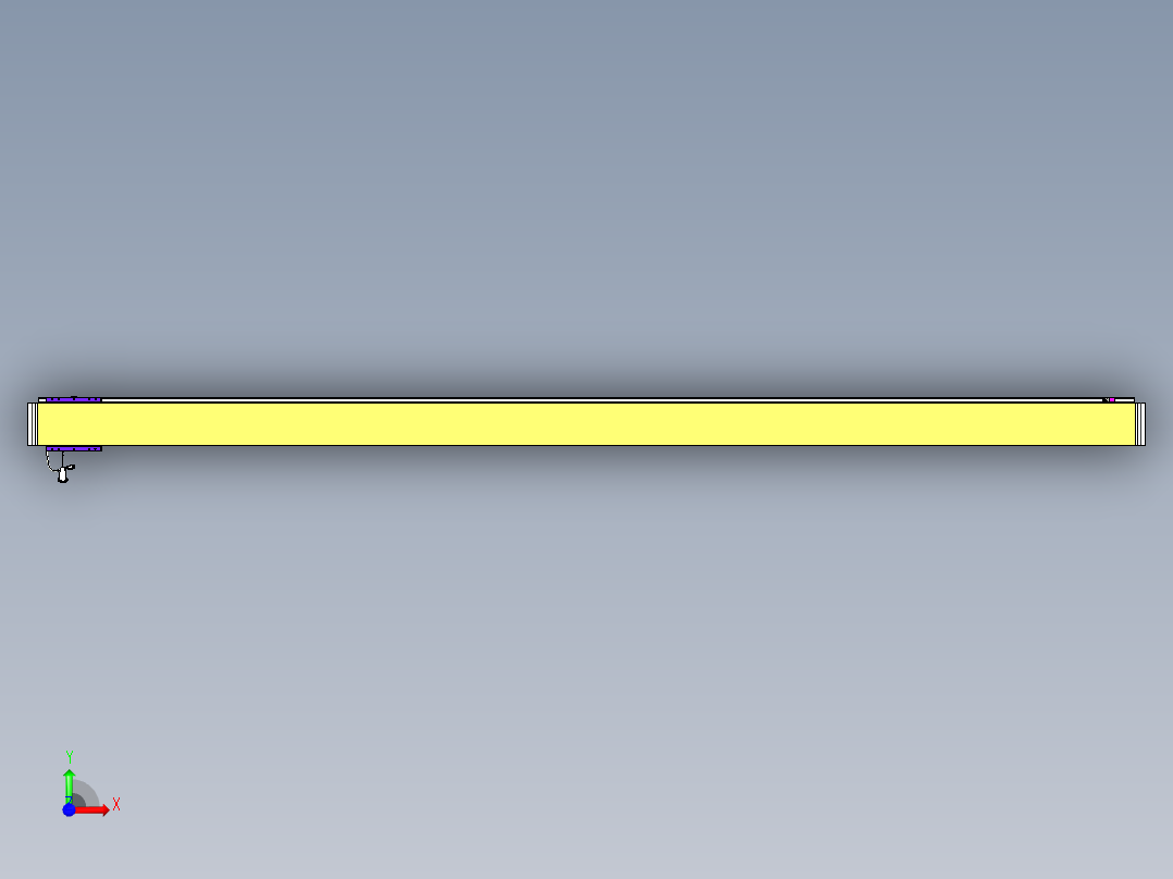 威洛博VL系列3d模型模组VL14S2Y-S3350前视图