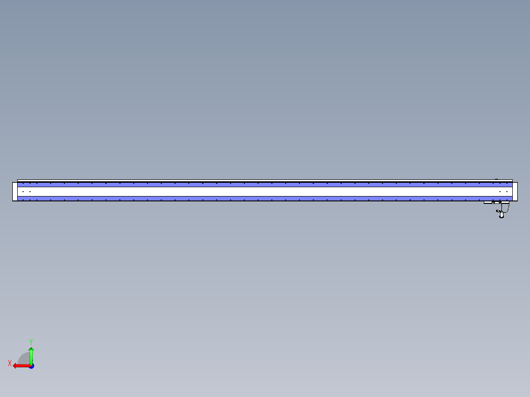 威洛博VL系列3d模型模组VL14S2Y-S3350后视图