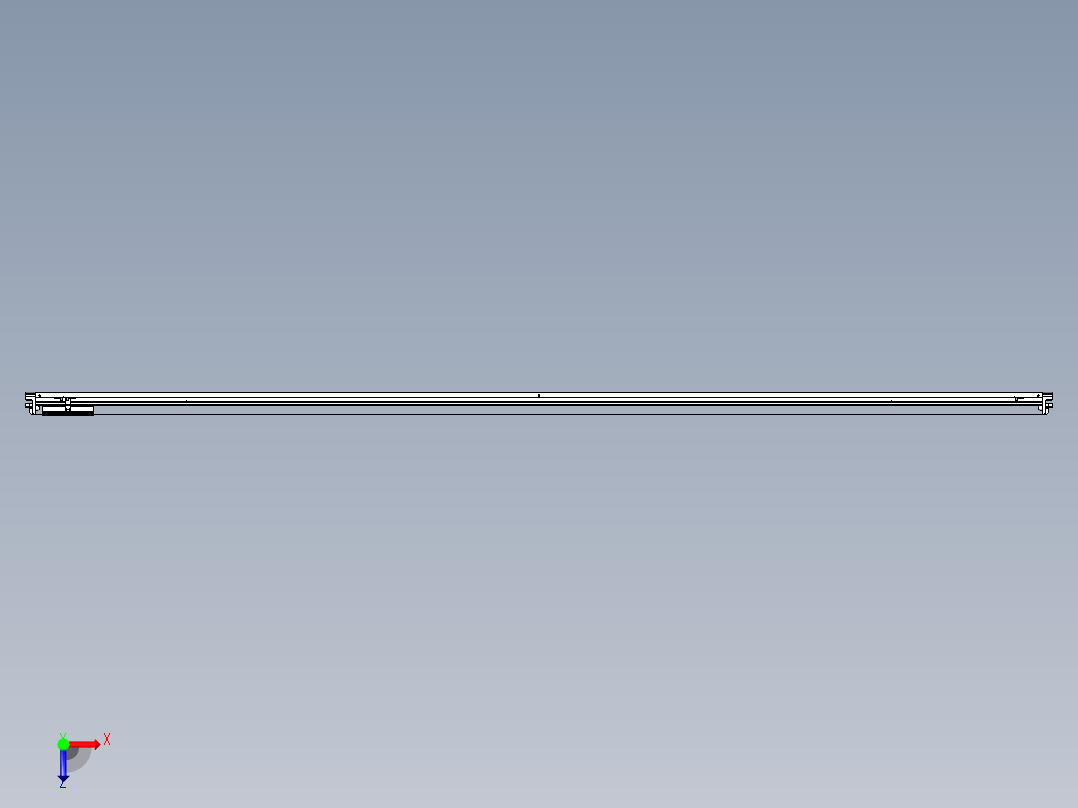 威洛博VL系列3d模型模组VL14S2Y-S3350俯视图