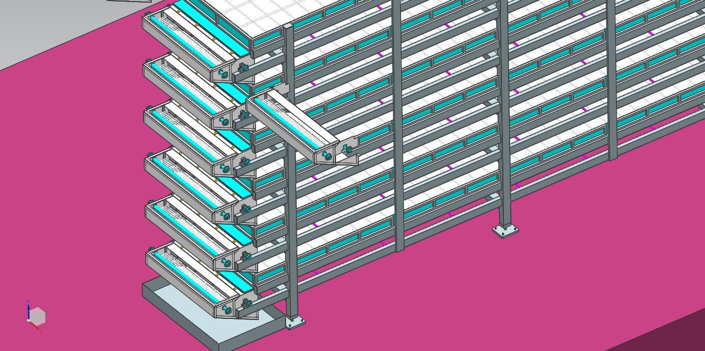 黑水虻养殖自动化成套设备ug10