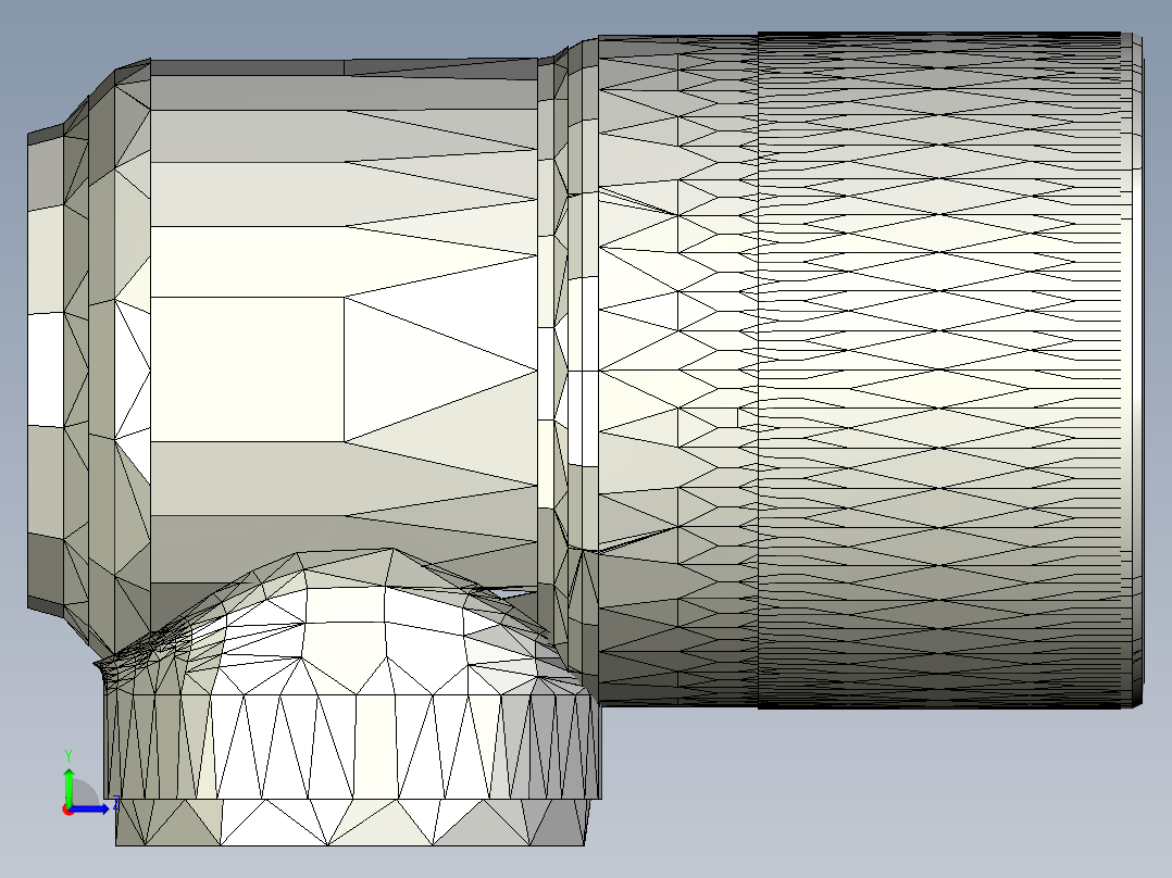 洗车高压枪左视图
