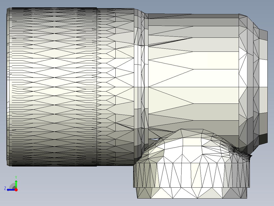 洗车高压枪右视图