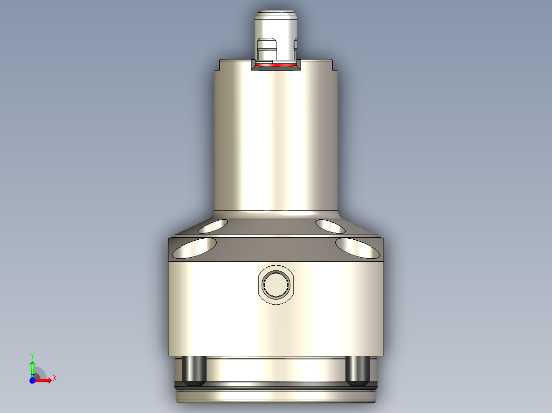 KOSMEKSFA2000-M1N-090-H60多系列多零件图纸模型多系列多零件图纸模型前视图