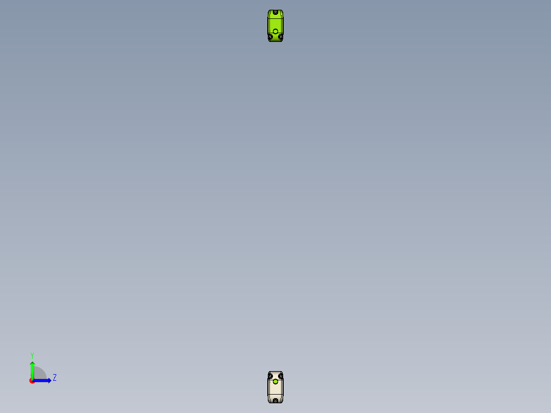 安全_区域传感器H2TLS3420_3D左视图