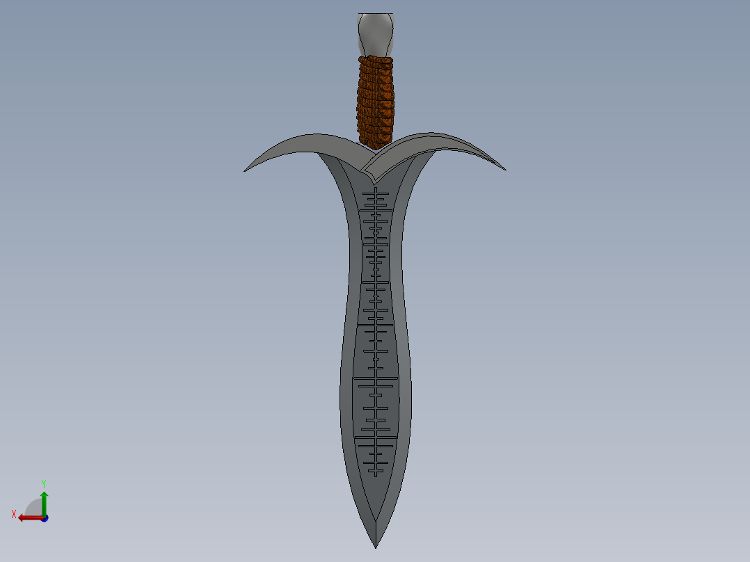 剑、宝剑(49)后视图