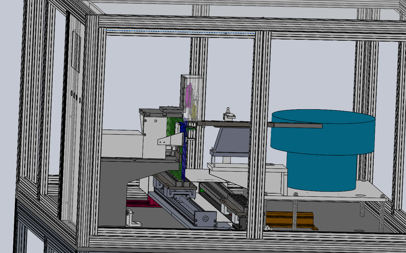 电池片装料机（sw22可编辑+工程图）
