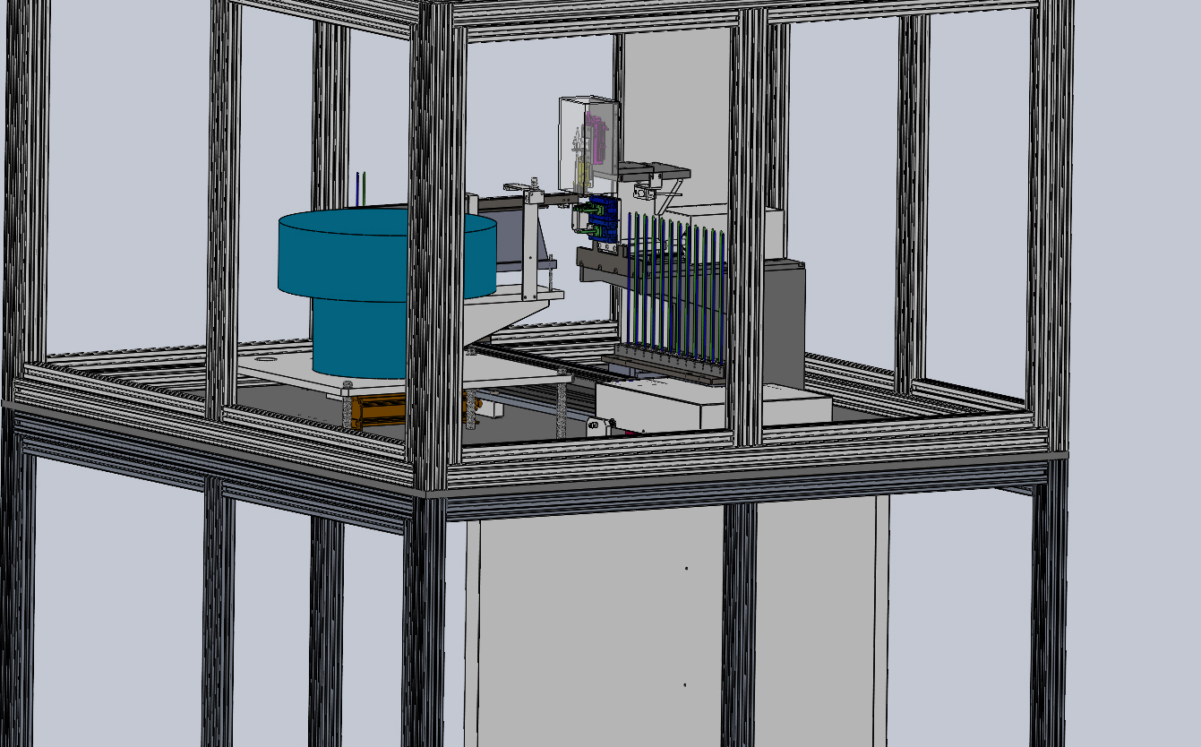 电池片装料机（sw22可编辑+工程图）