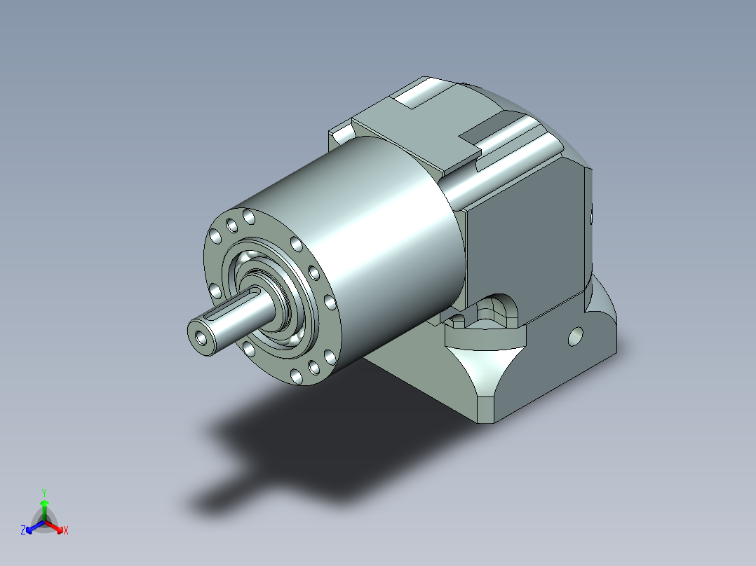 直齿ZPLE120-L2 22-110-145-M8.stp正等轴测图